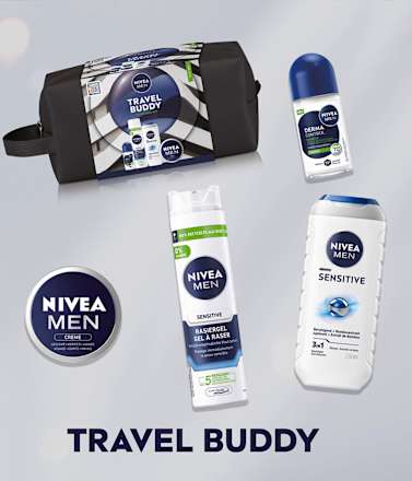 Geschenkset Travel Buddy + Kulturtasche 5tlg NIVEA MEN
