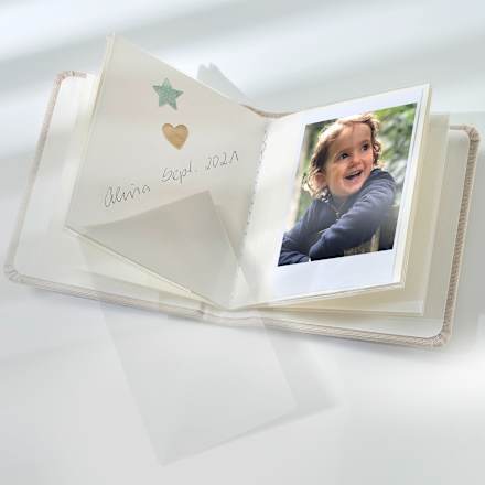 Fotoalbum Instax Mini Leinen Paradies