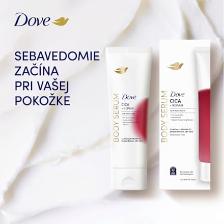 Telové sérum Cica + Repair 72H Moisture Dove