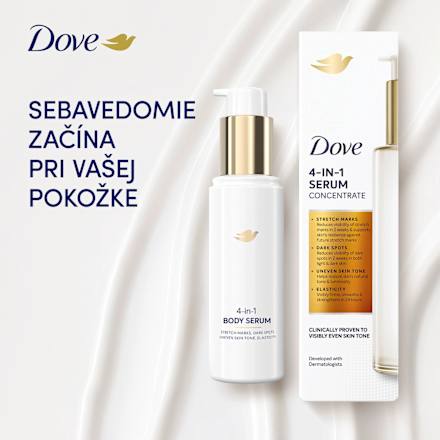 Telové sérum 4-in-1 Concentrate Dove