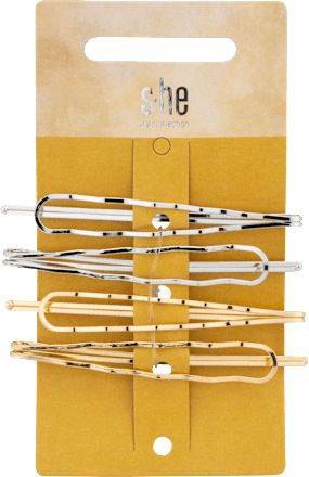 Haarklemmen gesprenkelt s-he stylecollection