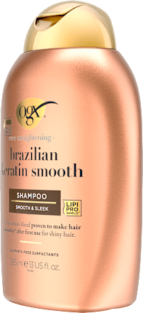 Shampoo Ever Straightening + Brazilian Keratin Smooth OGX