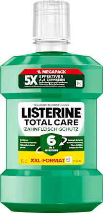 Mundspülung Total Care Zahnfleischschutz XXL Listerine