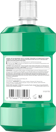 Mundspülung Antibakteriell Fresh Mint Listerine