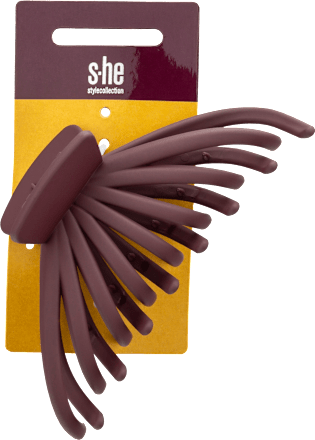 Haarklammer Rubber-Finish  s-he stylecollection