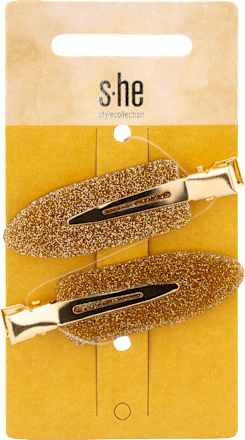 Haarspangen gold glitzer  s-he stylecollection