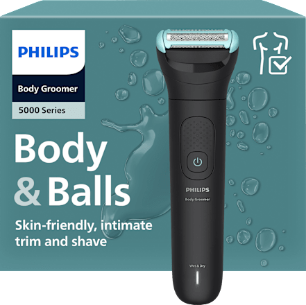 Elektrischer Rasierer Body & Balls 5000 Series Body Groomer  Philips