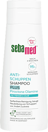 Shampoo Antischuppen Plus Piroctone Olamine sebamed