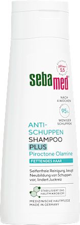 Shampoo Antischuppen Plus Piroctone Olamine sebamed