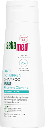 Shampoo Antischuppen Plus Piroctone Olamine sebamed