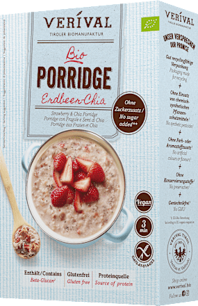 Porridge Erdbeer-Chia VERIVAL