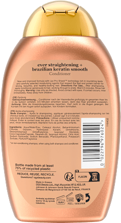 Conditioner Ever Straightening + Brazilian Keratin Smooth OGX
