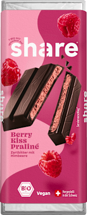 Schokolade Berry Kiss Praliné share