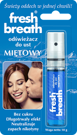 Odświeżacz do ust Miętowy fresh breath