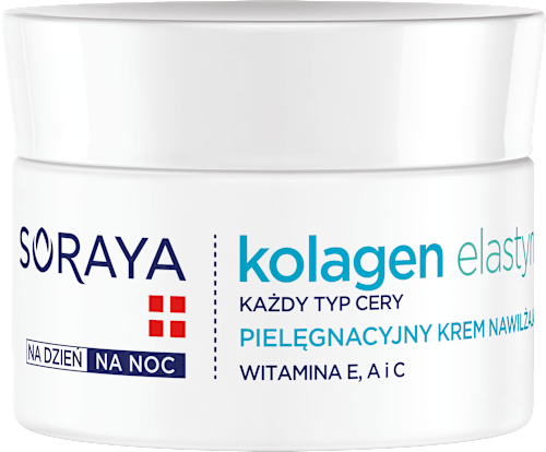 Pielęgnacyjny krem nawilżający Kolagen Elastyna Soraya