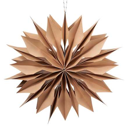 Velika zvezda iz papirja, več različic Profissimo