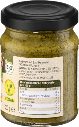 Pesto basilico s bosiljkom i pinjolima dmBio