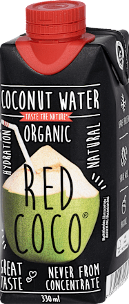 bio kokosová voda Natural RED COCO