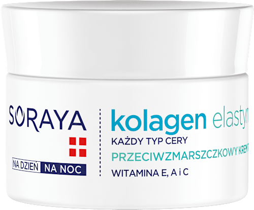 Przeciwzmarszczkowy krem tłusty Kolagen Elastyna Soraya