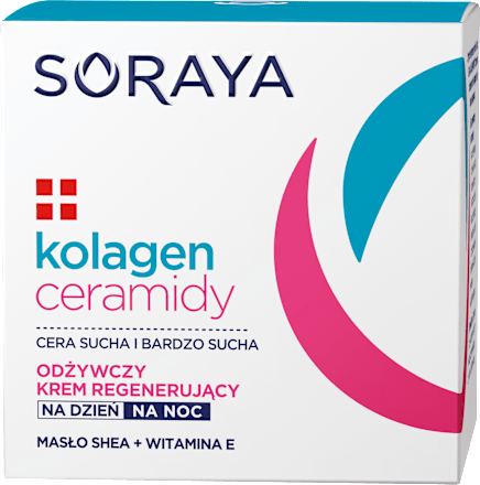 Odżywczy krem regenerujący Kolagen Ceramidy Soraya