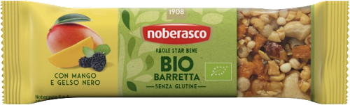 Barretta bio con mango e gelso nero  noberasco