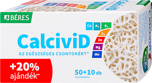 CalciviD Komplex étrend-kiegészítő Béres