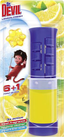 WC bodový blok Lemon Fresh Dr.DEVIL