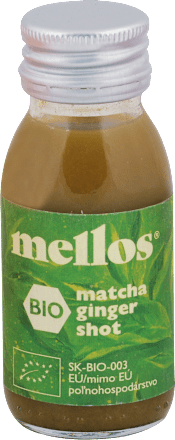 Bio Shot matcha zázvor  mellos