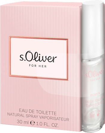 Eau de Toilette for her s.Oliver