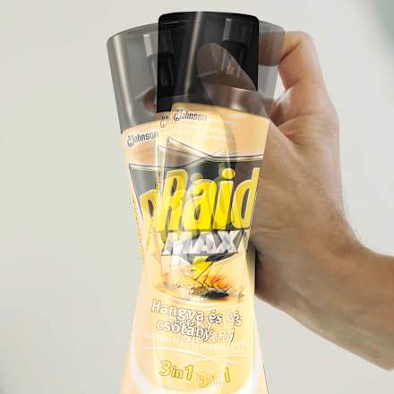 Środek przeciwko owadom biegającym w aerozolu Raid