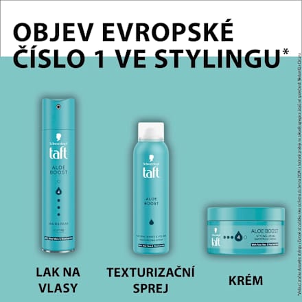 texturizační sprej na vlasy Aloe Boost Schwarzkopf taft