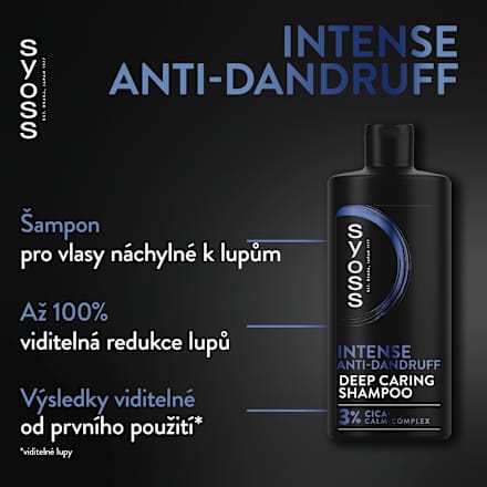 šampon na vlasy Intense Anti-Dandruff syoss