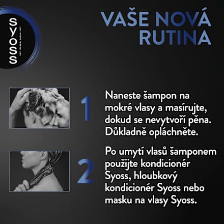 šampon na vlasy Intense Anti-Dandruff syoss