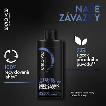 šampon na vlasy Intense Anti-Dandruff syoss