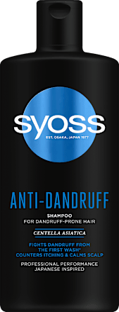 šampon na vlasy Intense Anti-Dandruff syoss