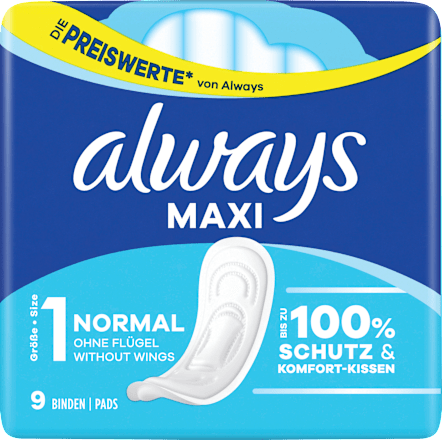 Maxi-Binden Normal always