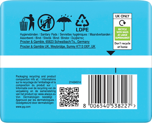 Maxi-Binden Normal always