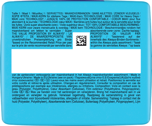 Maxi-Binden Normal always