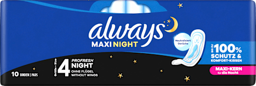 Maxi-Binden ProFresh Night  always