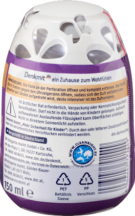 Lufterfrischer Golden Plum Denkmit