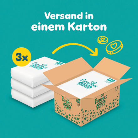 Baby Pants Gr. 7 Extra Large (15+ kg) Monatsbox Pampers baby-dry