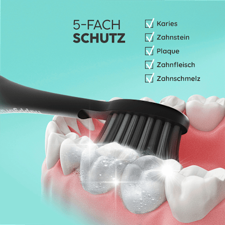 Zahnpasta Aktivkohle White mit Vit. B12 happybrush