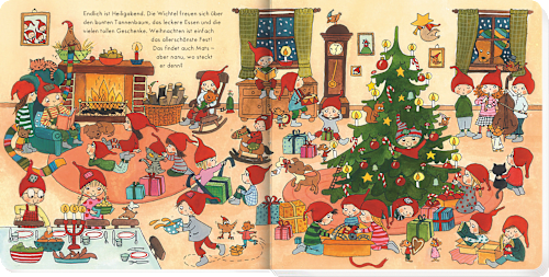 Kinderbuch Mein Winterwichtel-Wimmelbuch Coppenrath