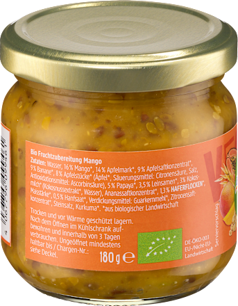 Veganuary Frühstücks-Bowl Mango dmBio