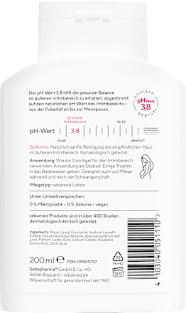 Intimpflege Waschgel  sebamed