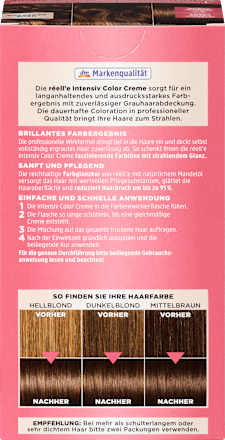 Tartós hajfesték, csokoládébarna 6.7  réell‘e