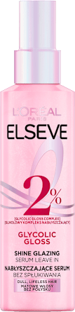 Serum nabłyszczające bez spłukiwania do włosów matowych Glycolic Gloss  L'ORÉAL PARiS ELSEVE