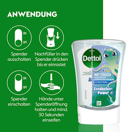 Flüssigseife No-Touch kids Nachfüller Dettol