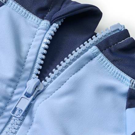 UV Badeoverall mit Streifen-Muster & Anker-Motiv, blau, Gr.  PUSBLU