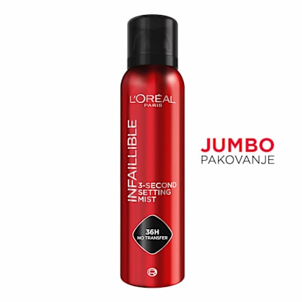 INFAILLIBLE 3-SECOND sprej za fiksiranje šminke L'ORÉAL PARiS